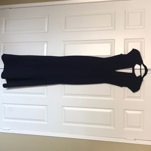 Navy Blue evening gown / bridesmaid dress